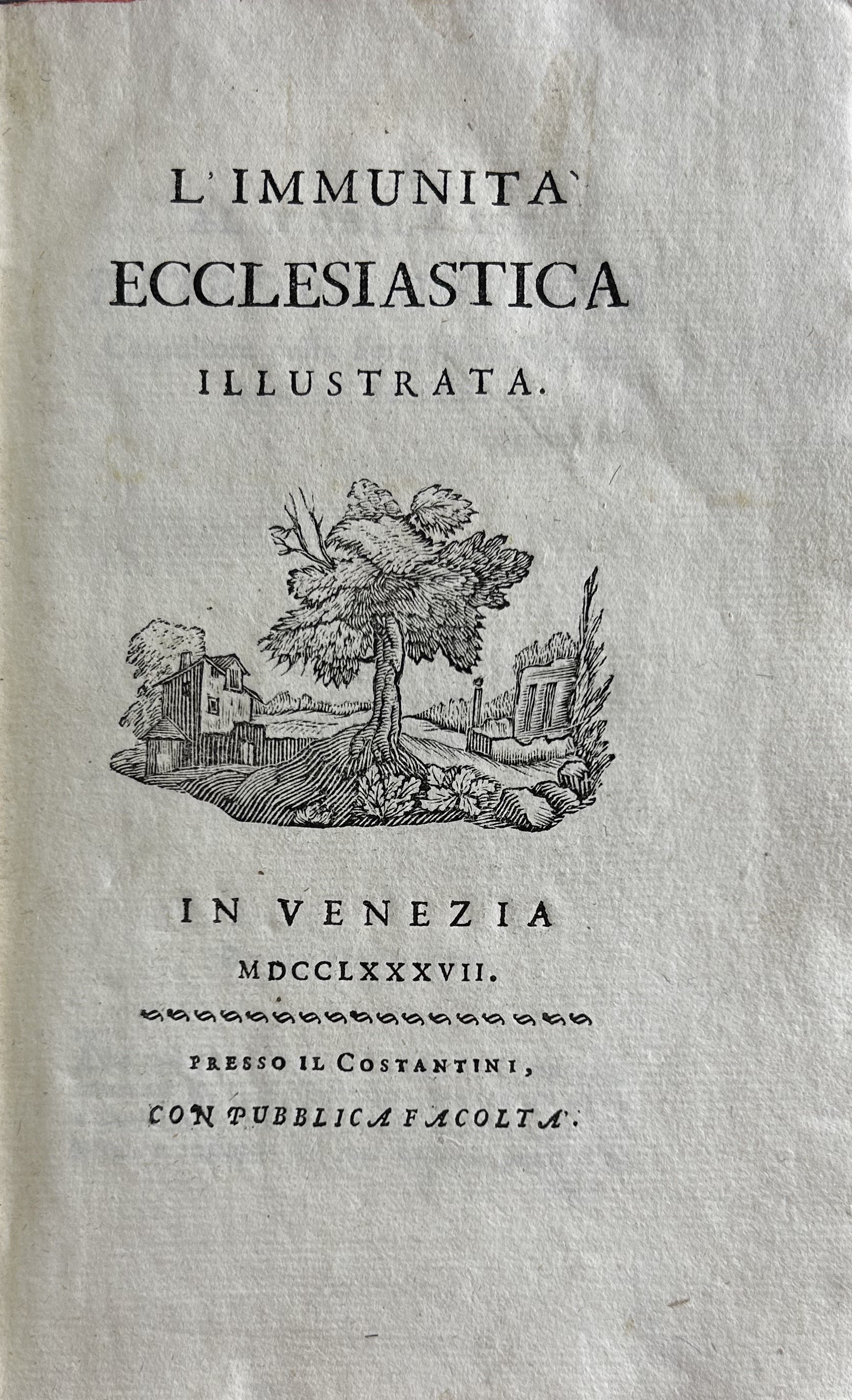 L'immunità ecclesiastica illustrata