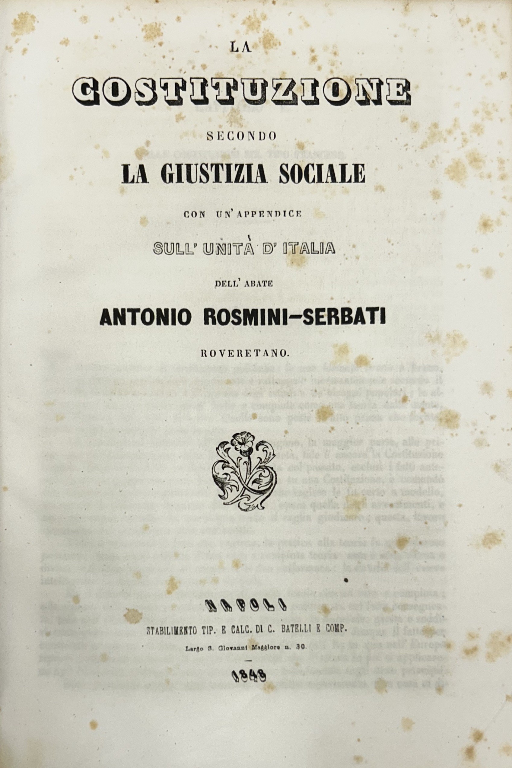 La Costituzione secondo la giustizia sociale