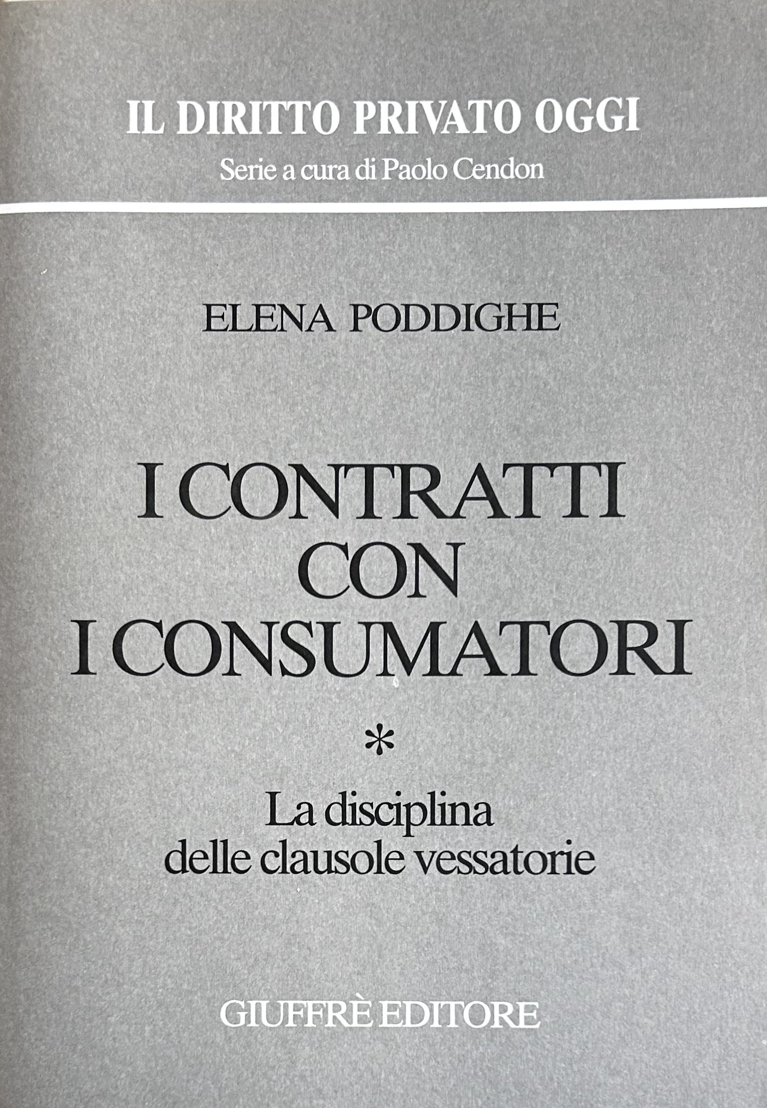 I contratti con i consumatori