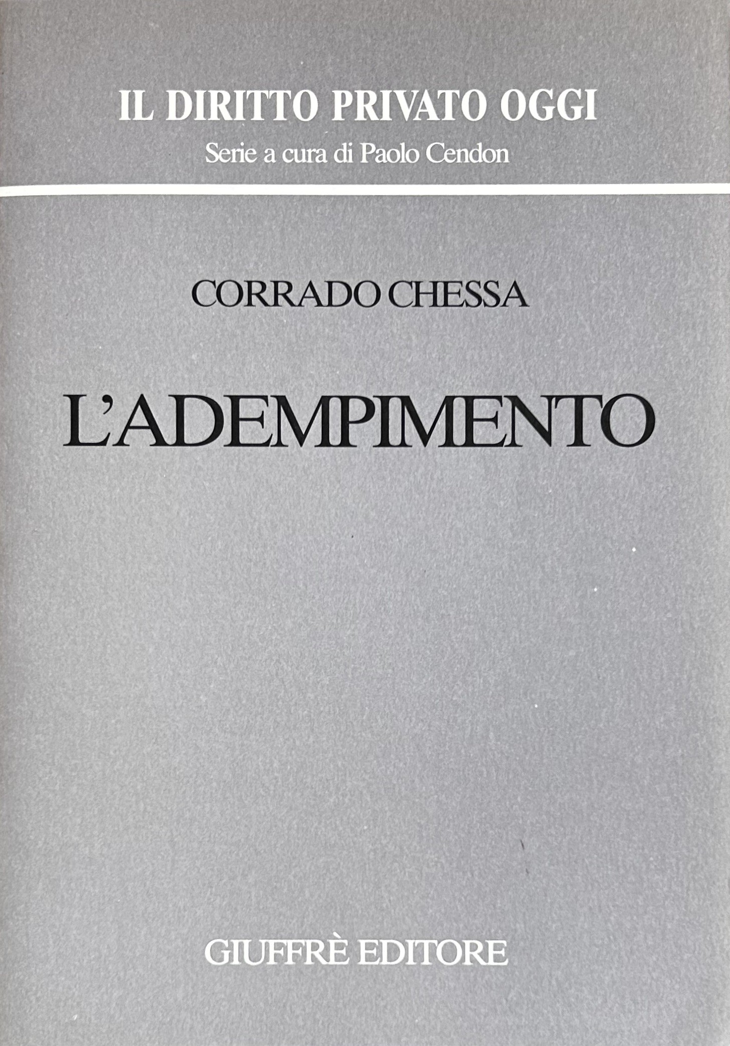 L'adempimento