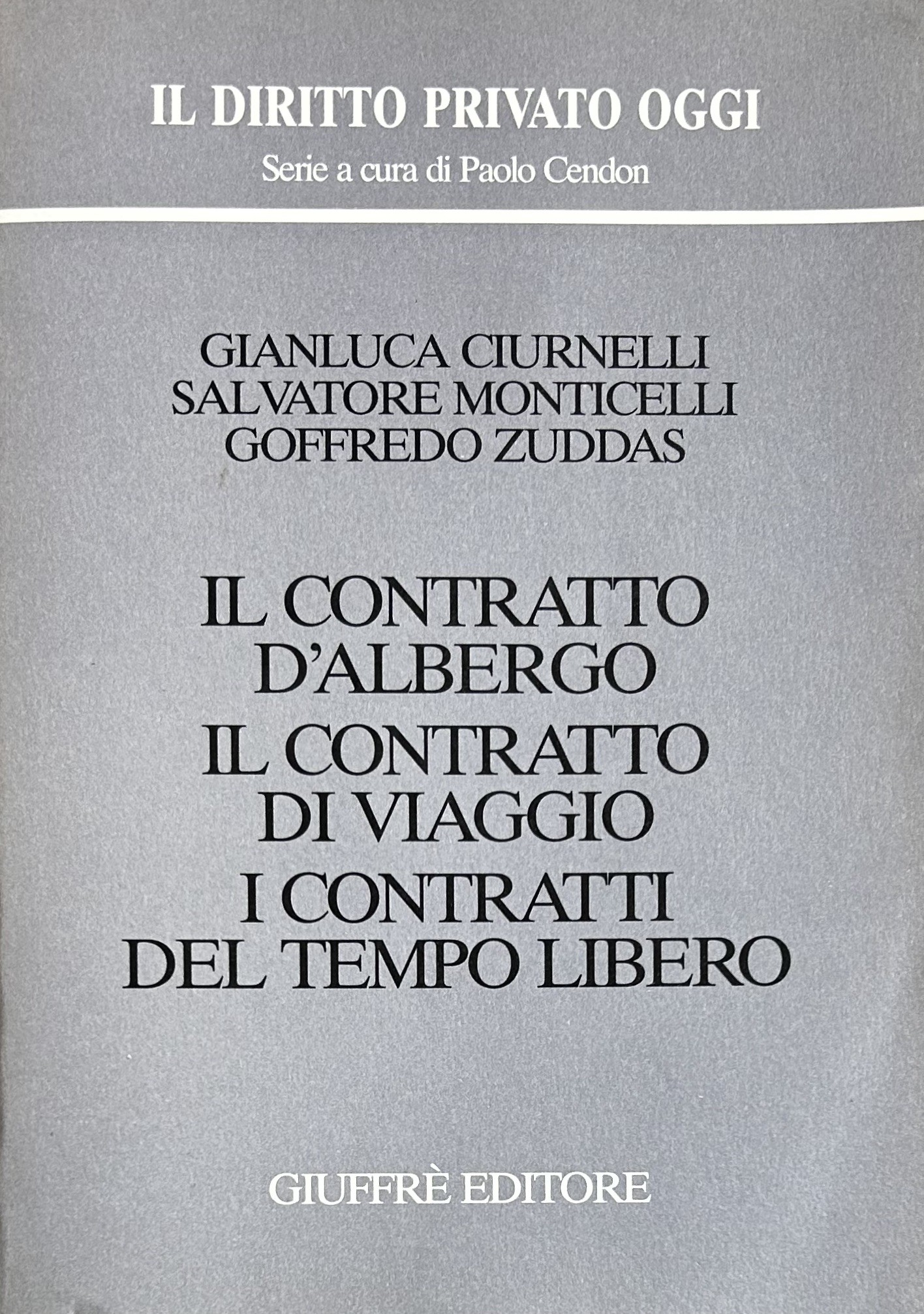 Il contratto d'albergo