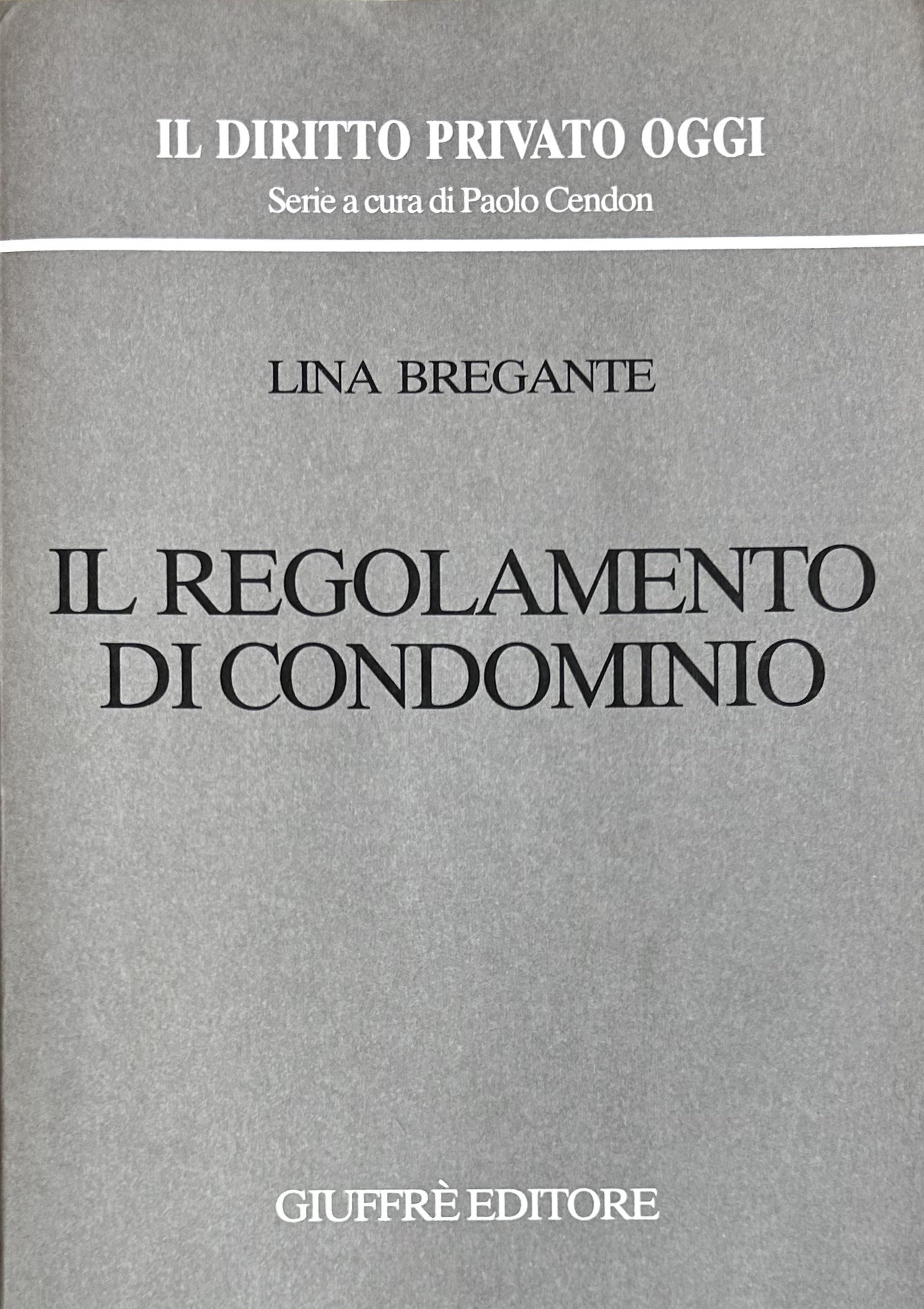 Il regolamento di condominio