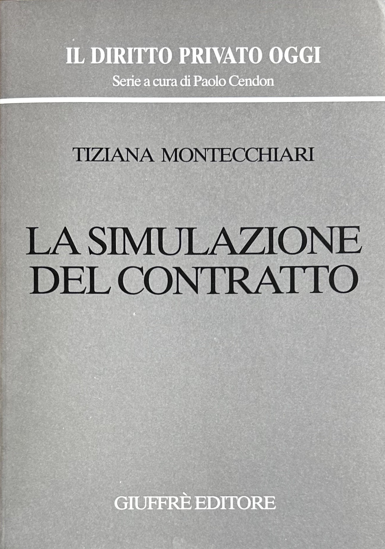 La simulazione del contratto