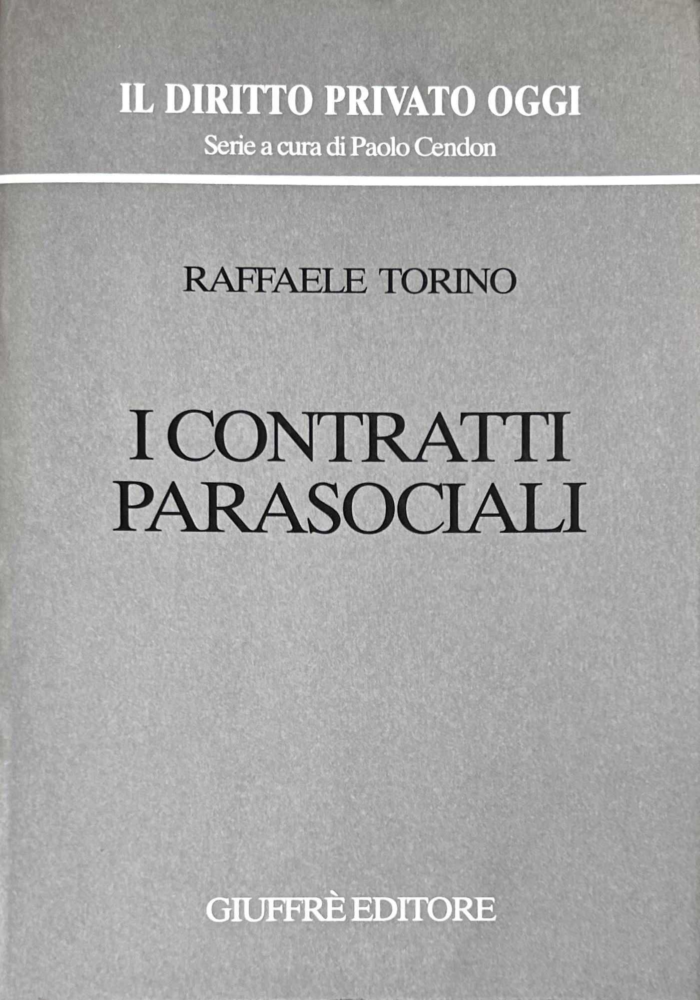 I contratti parasociali