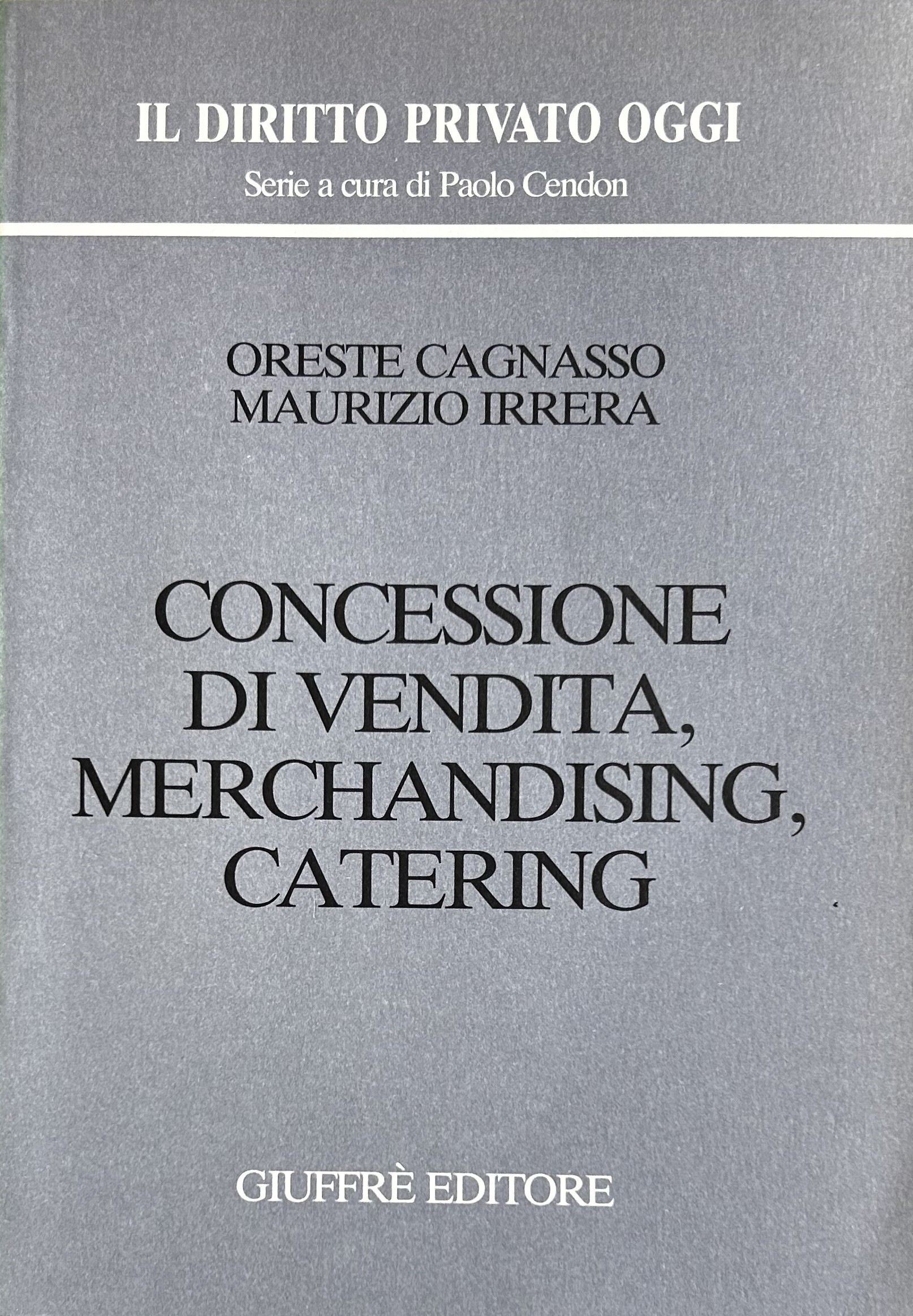 Concessione di vendita merchandising catering