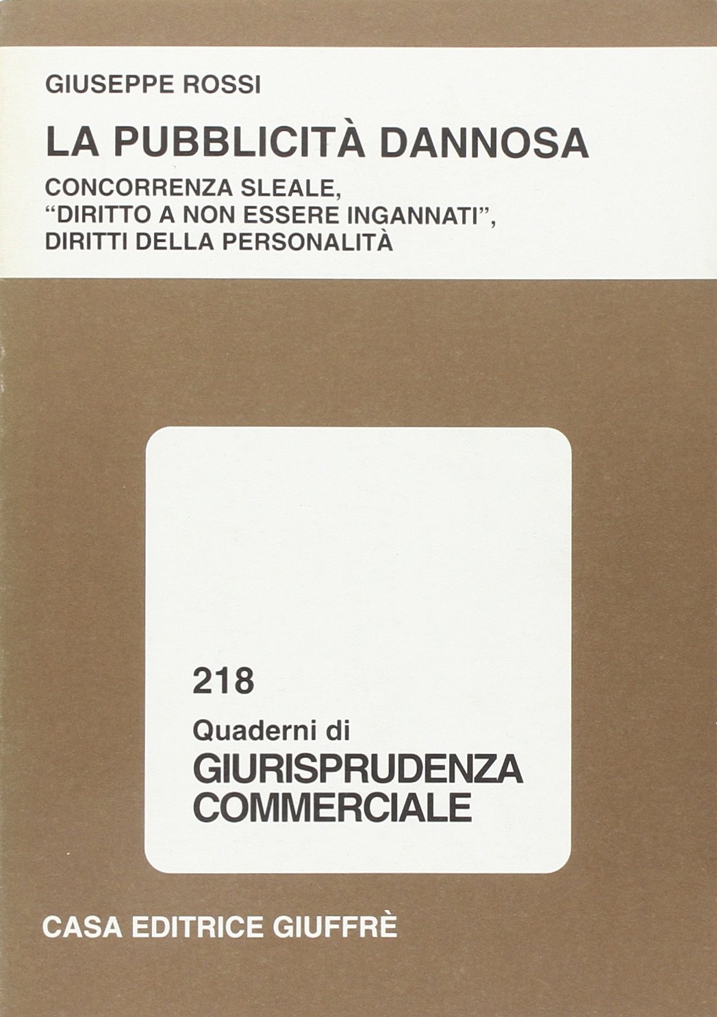 La pubblicità dannosa