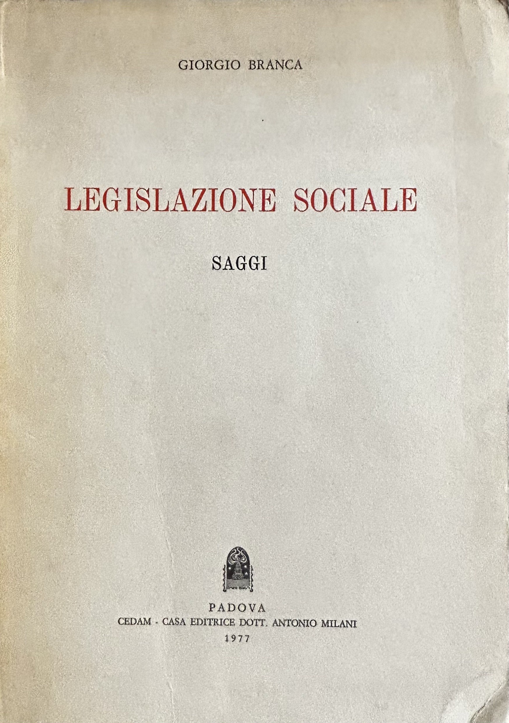 Legislazione sociale