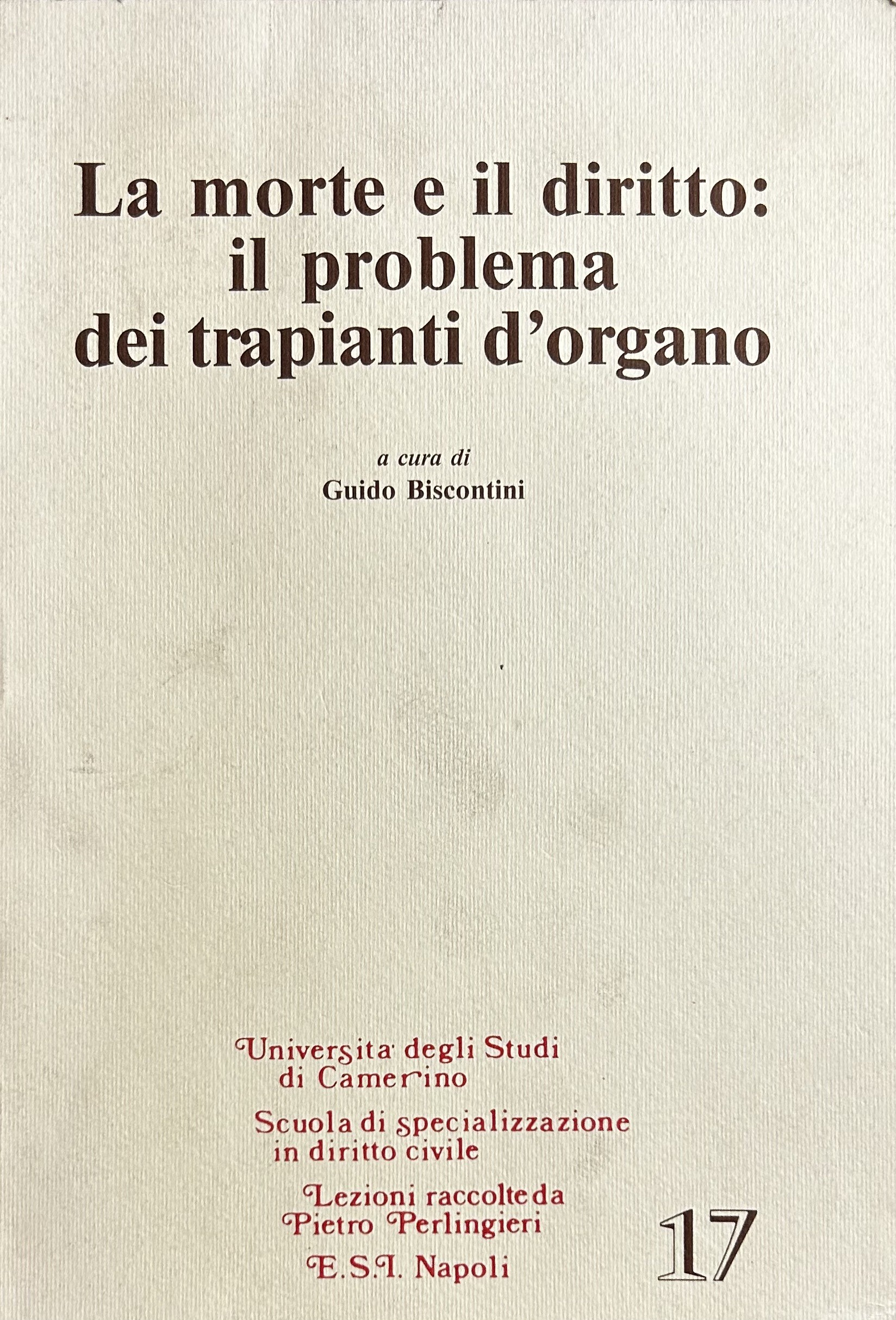 La morte e il diritto