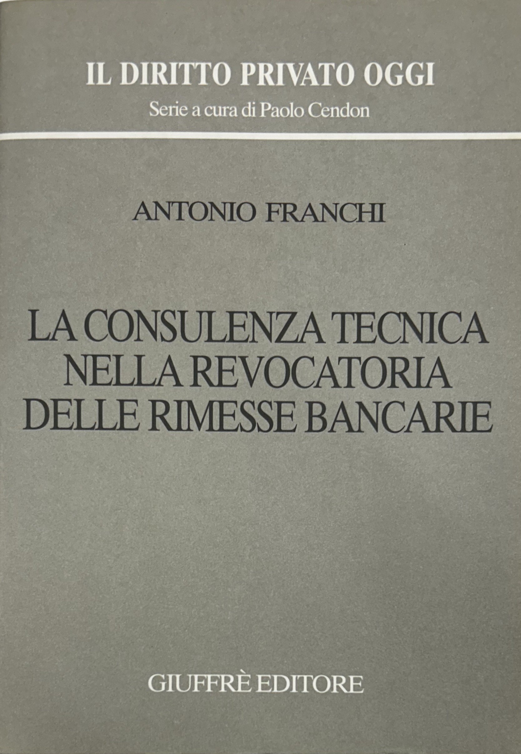 La consulenza tecnica nella revocatoria