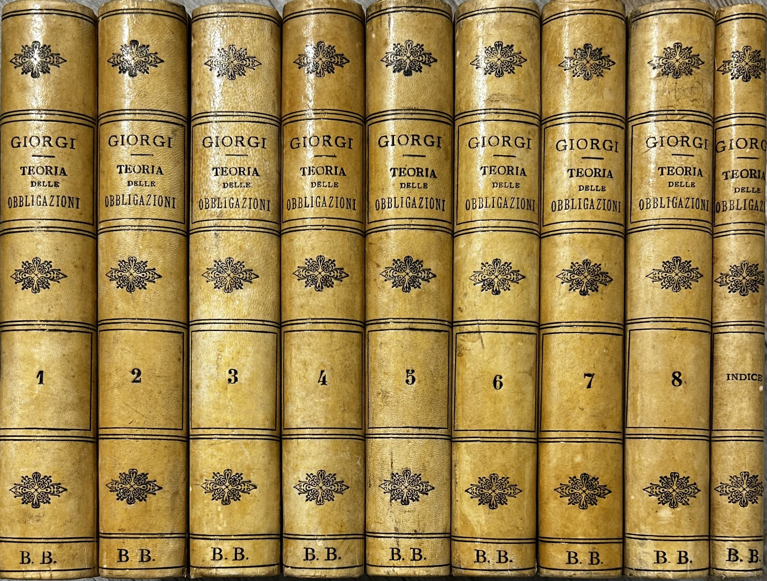 Teoria delle obbligazioni nel diritto moderno italiano