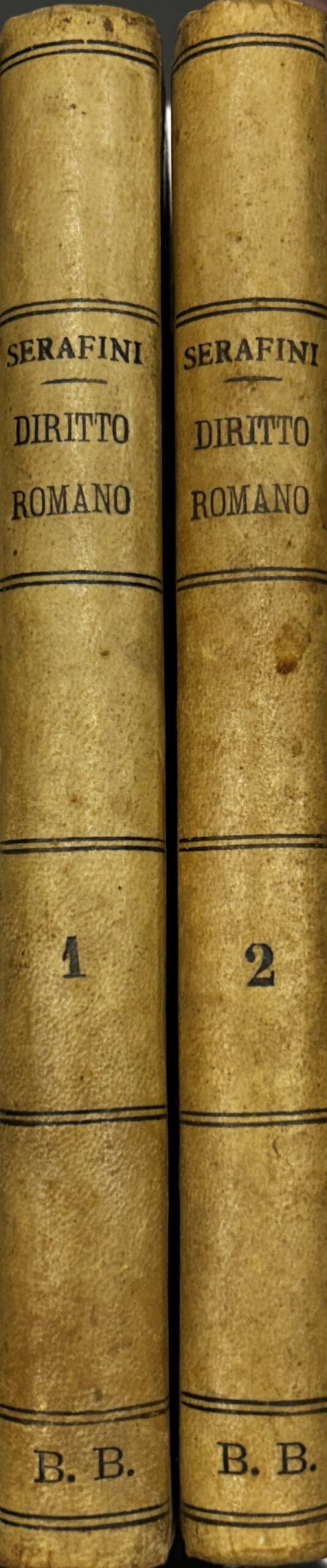 Istituzioni di diritto romano comparato al diritto civile patrio