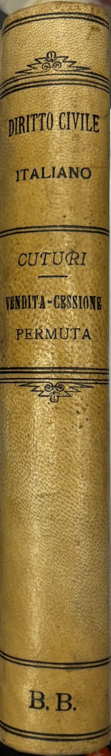 Della vendita della cessione e della permuta