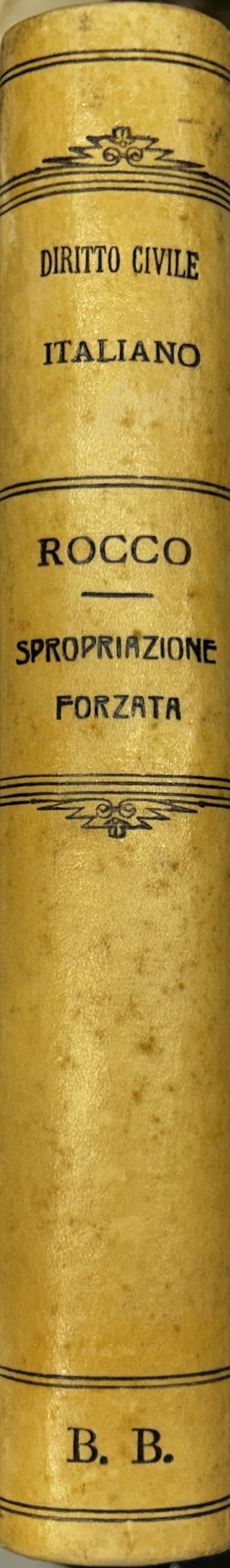 Della spropriazione forzata e della graduazione