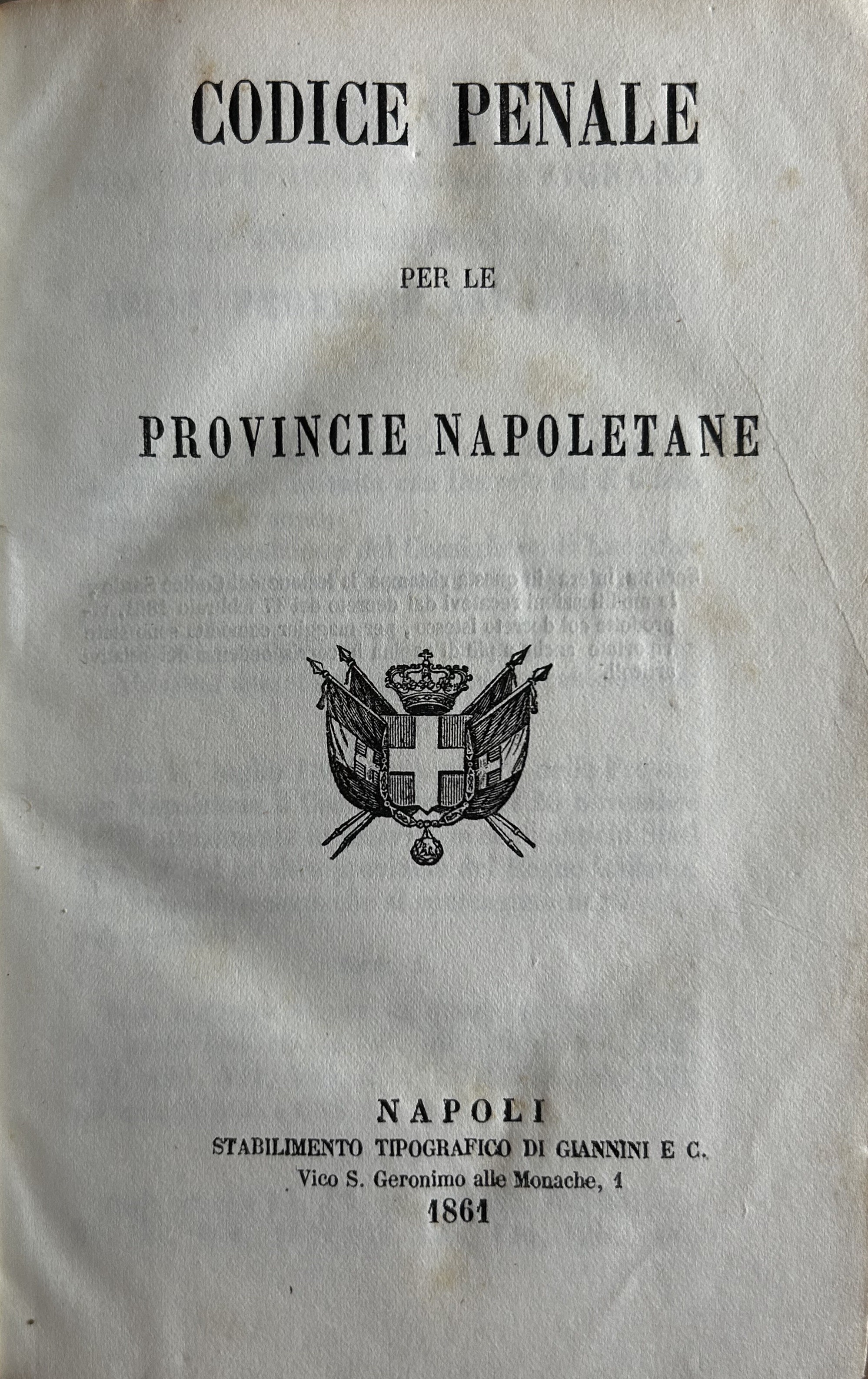 Codice penale per le provincie napoletane