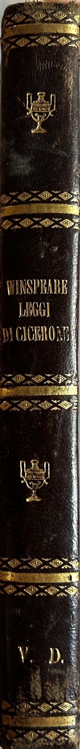 I Libri delle leggi di Cicerone volgarizzati dal B