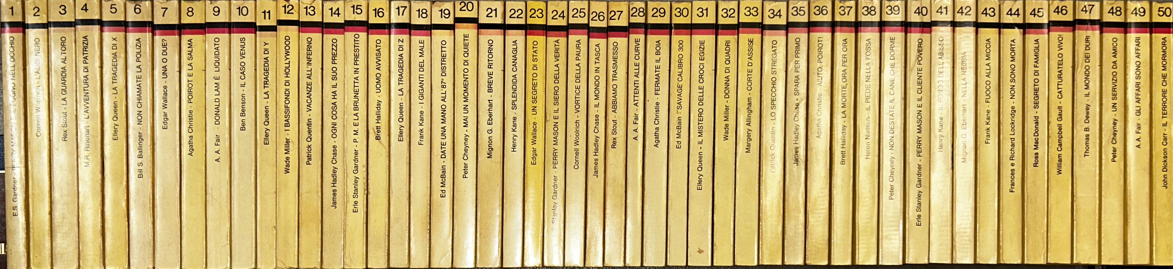 Classici del giallo Mondadori