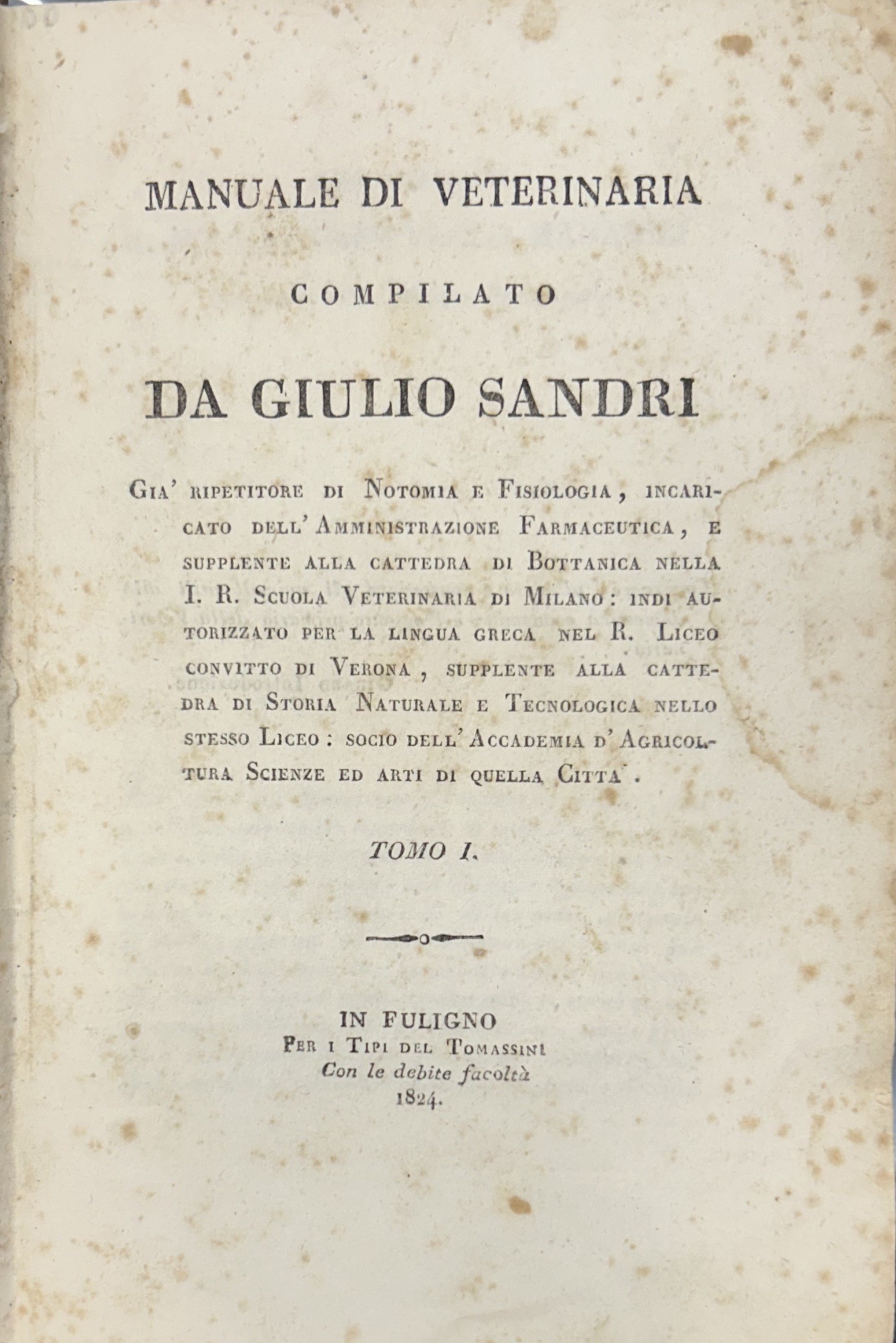 Manuale di veterinaria