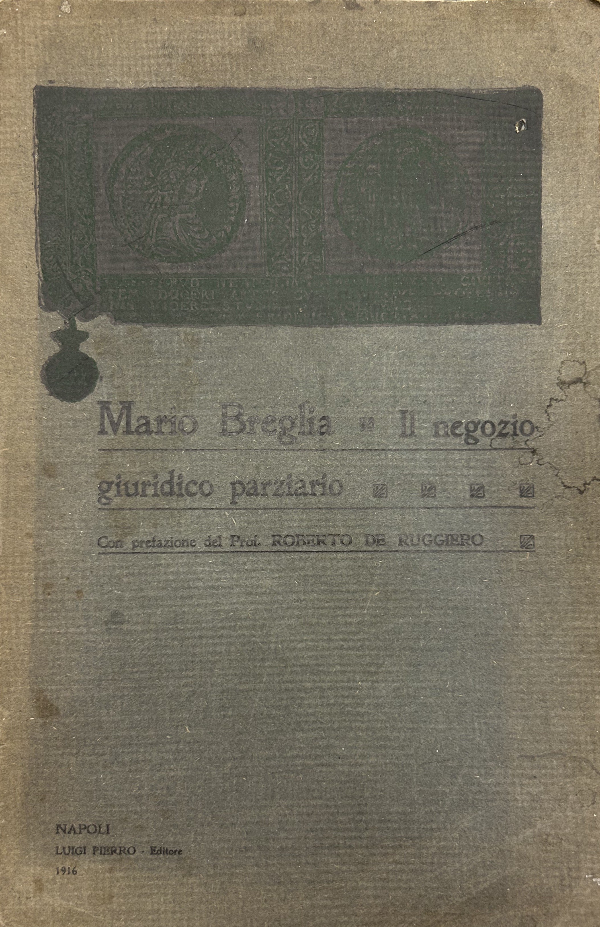 Il negozio giuridico parziario