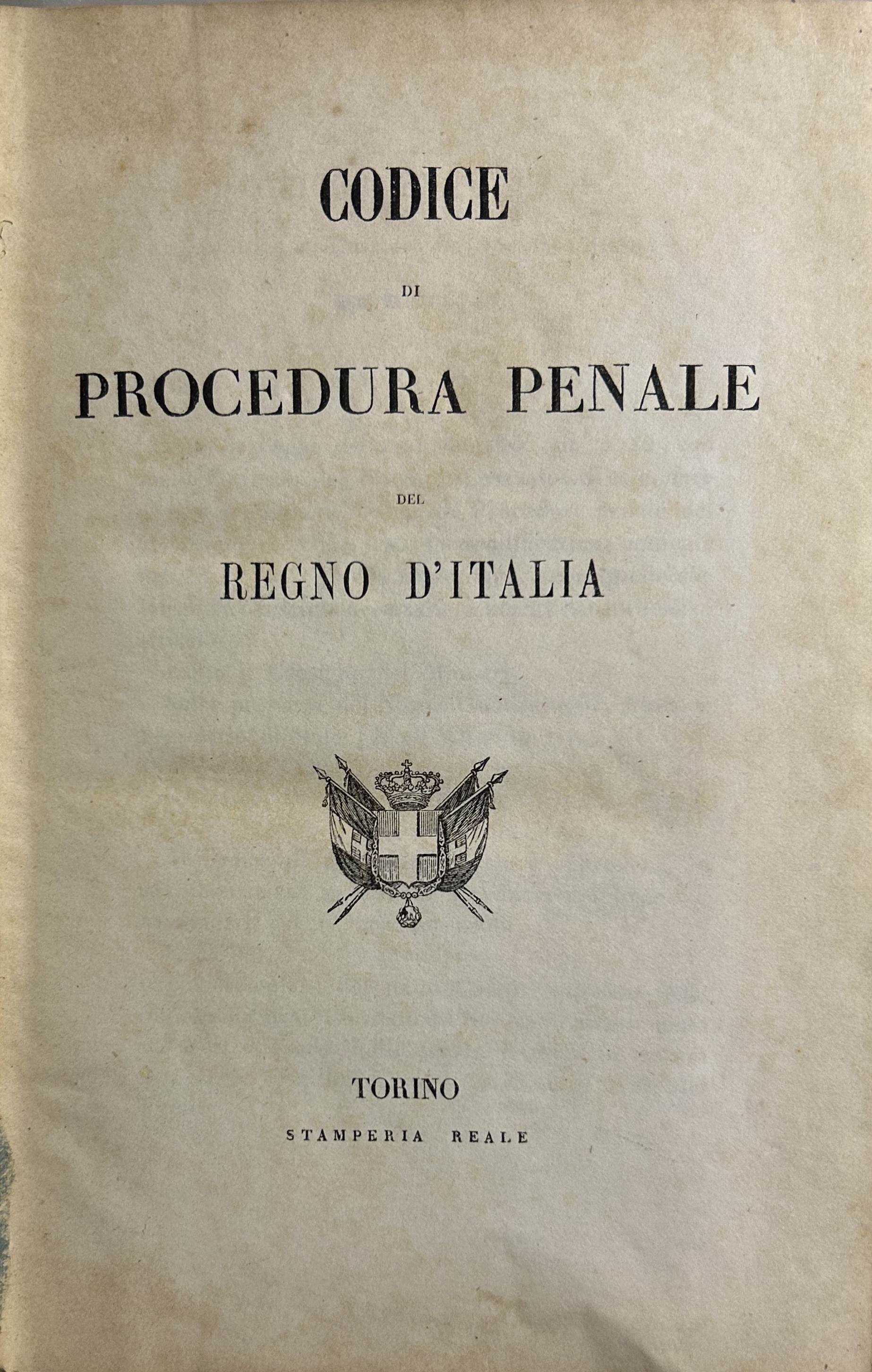 Codice di procedura penale del Regno d'Italia