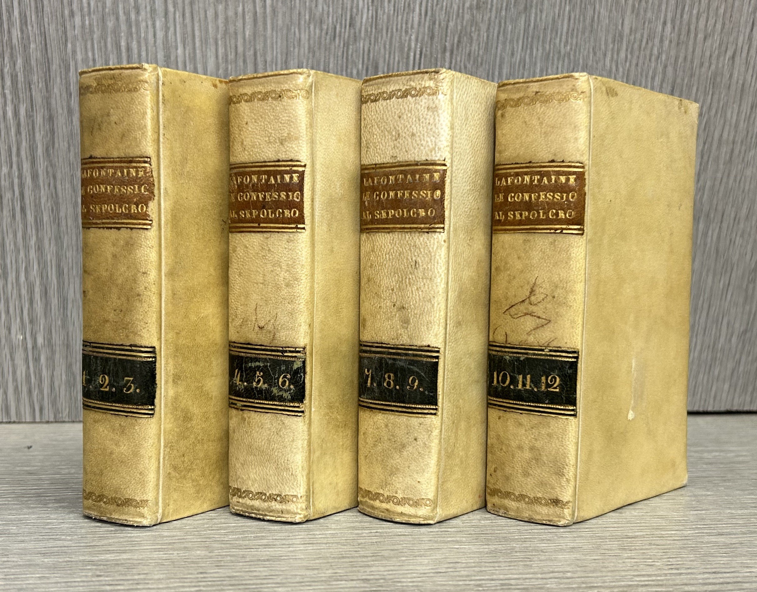 Le confessioni al sepolcro