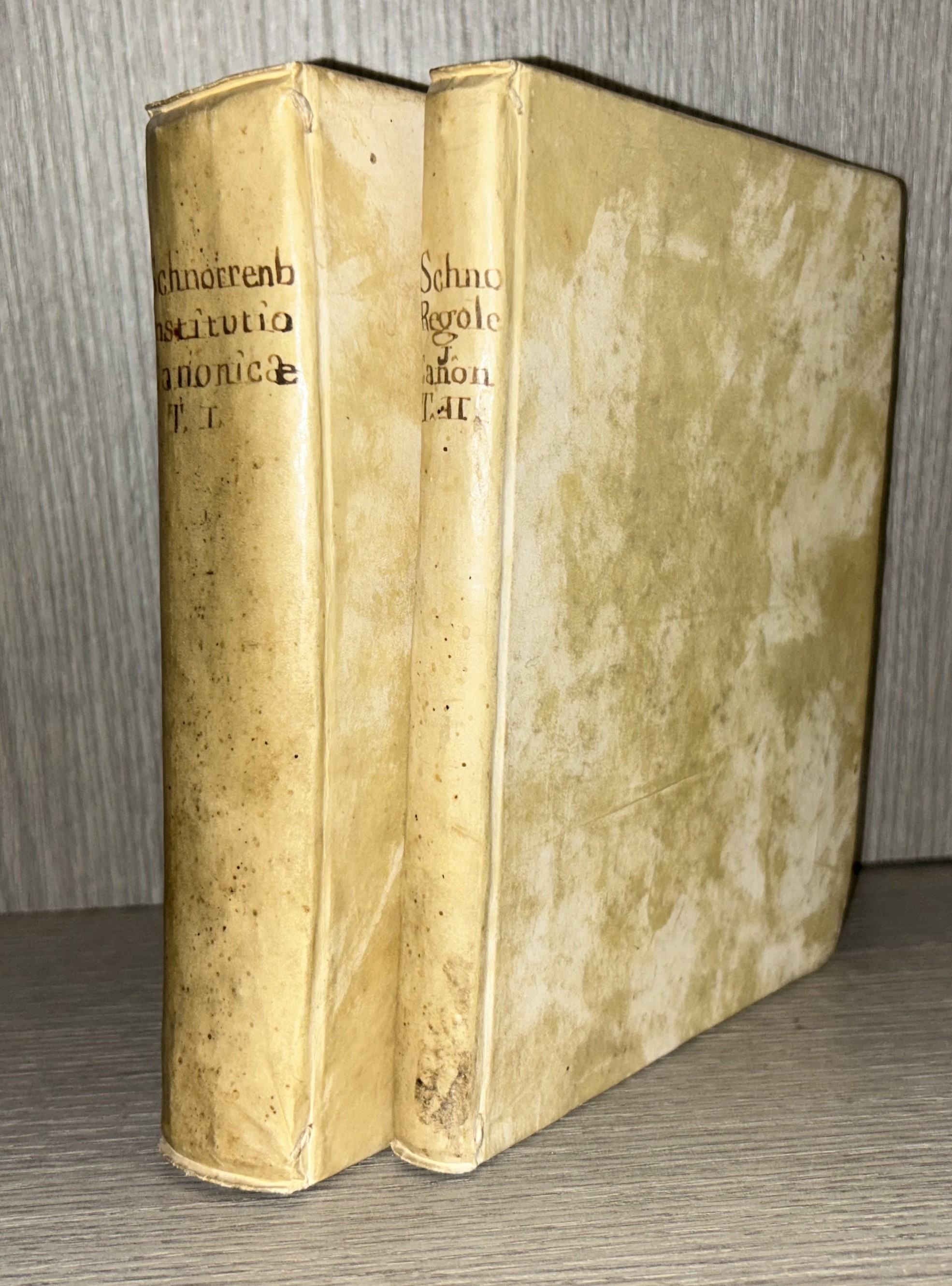 Institutiones canonicae cum commentariis