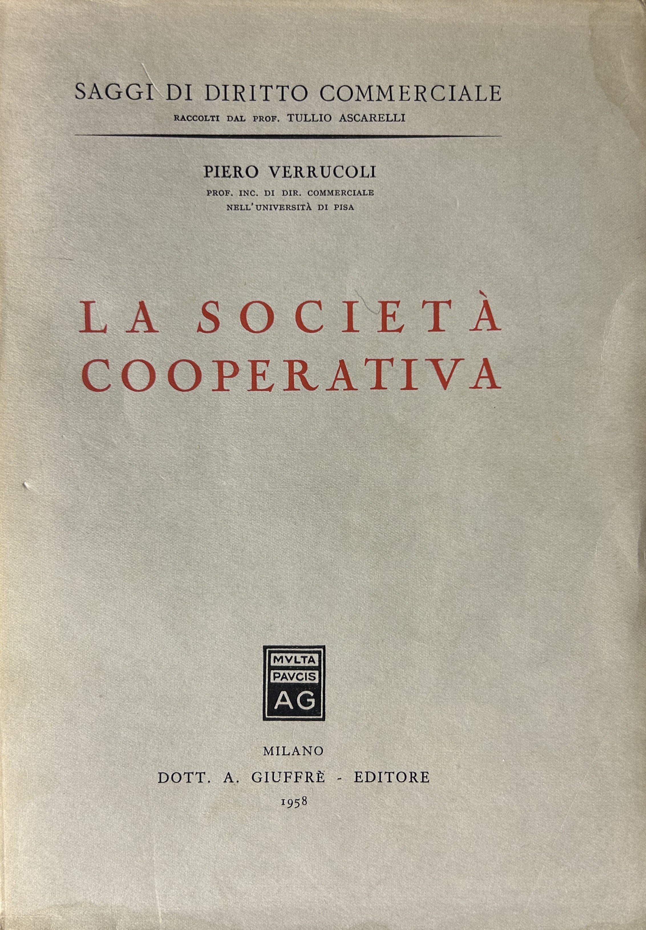 La società cooperativa