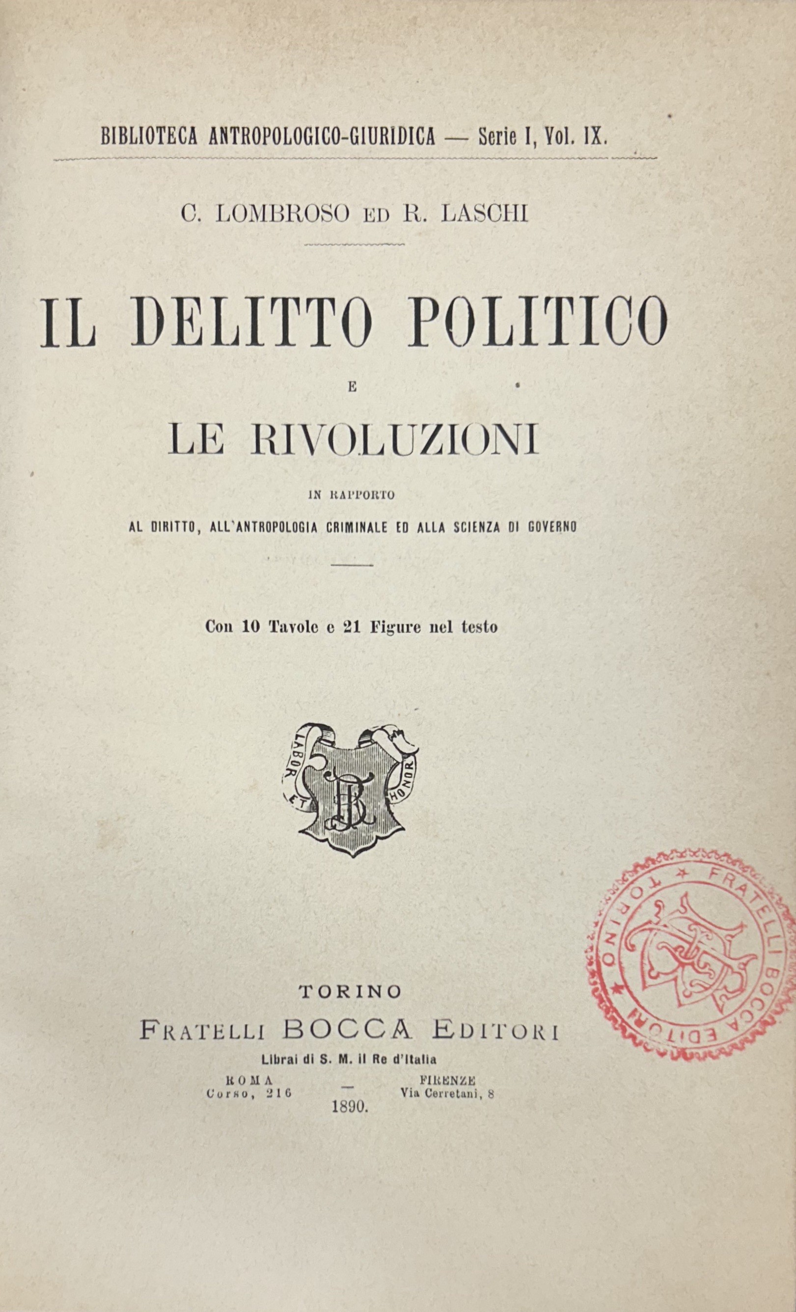Il delitto politico