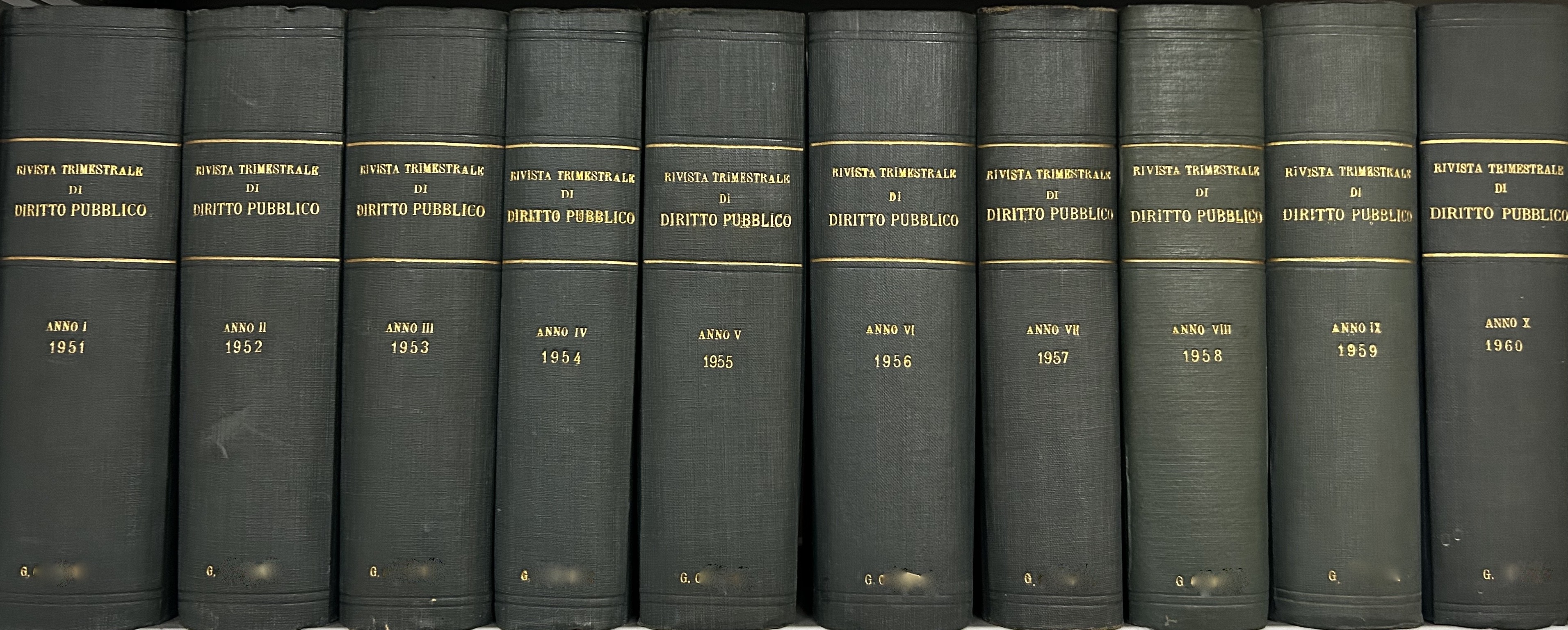 Rivista trimestrale di diritto pubblico