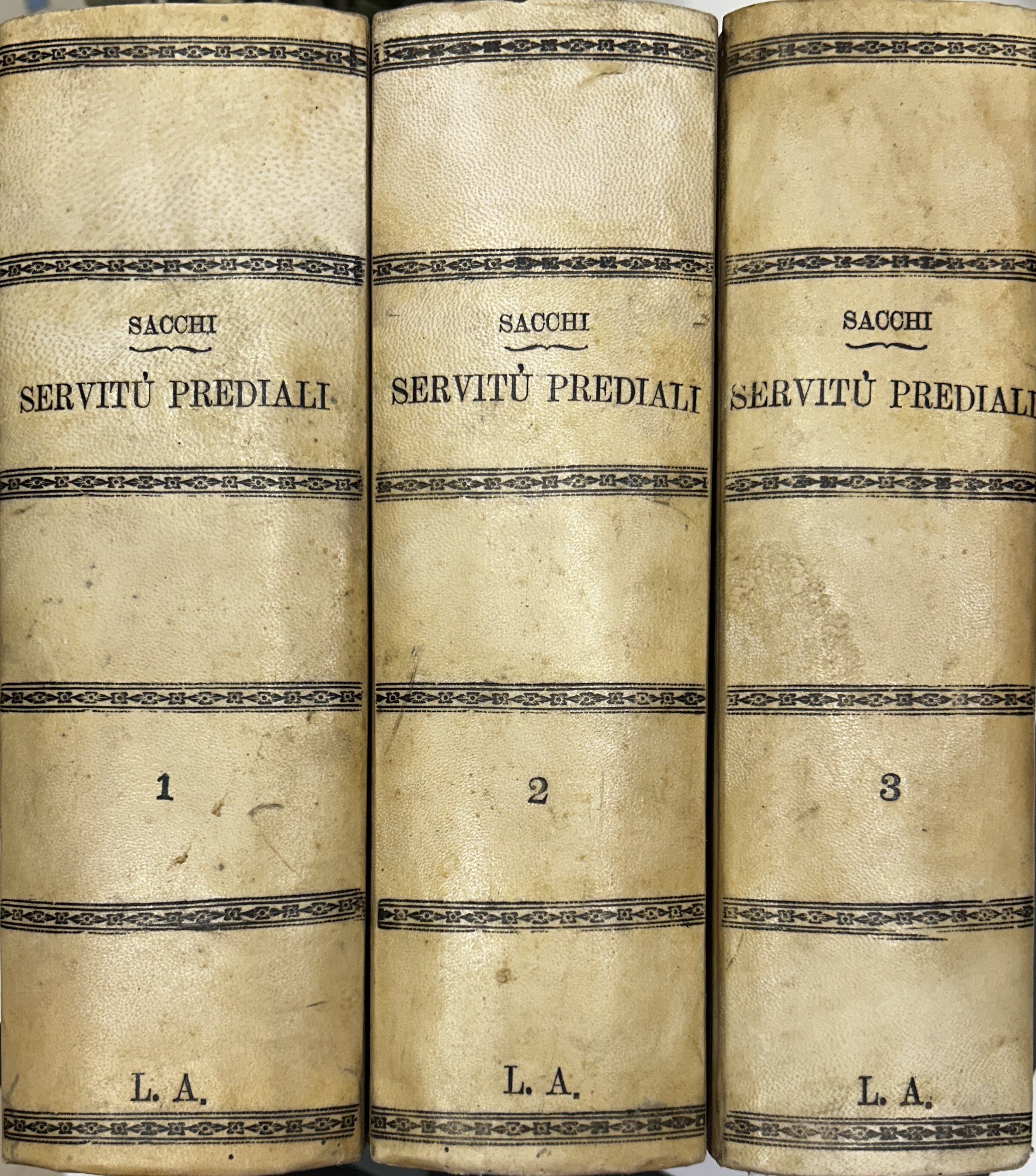 Trattato teorico-pratico sulle servitù prediali