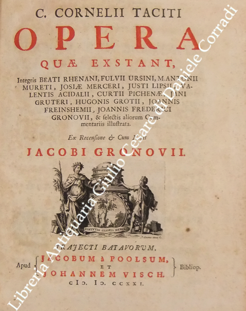 C. Cornelii Taciti Opera quae exstant