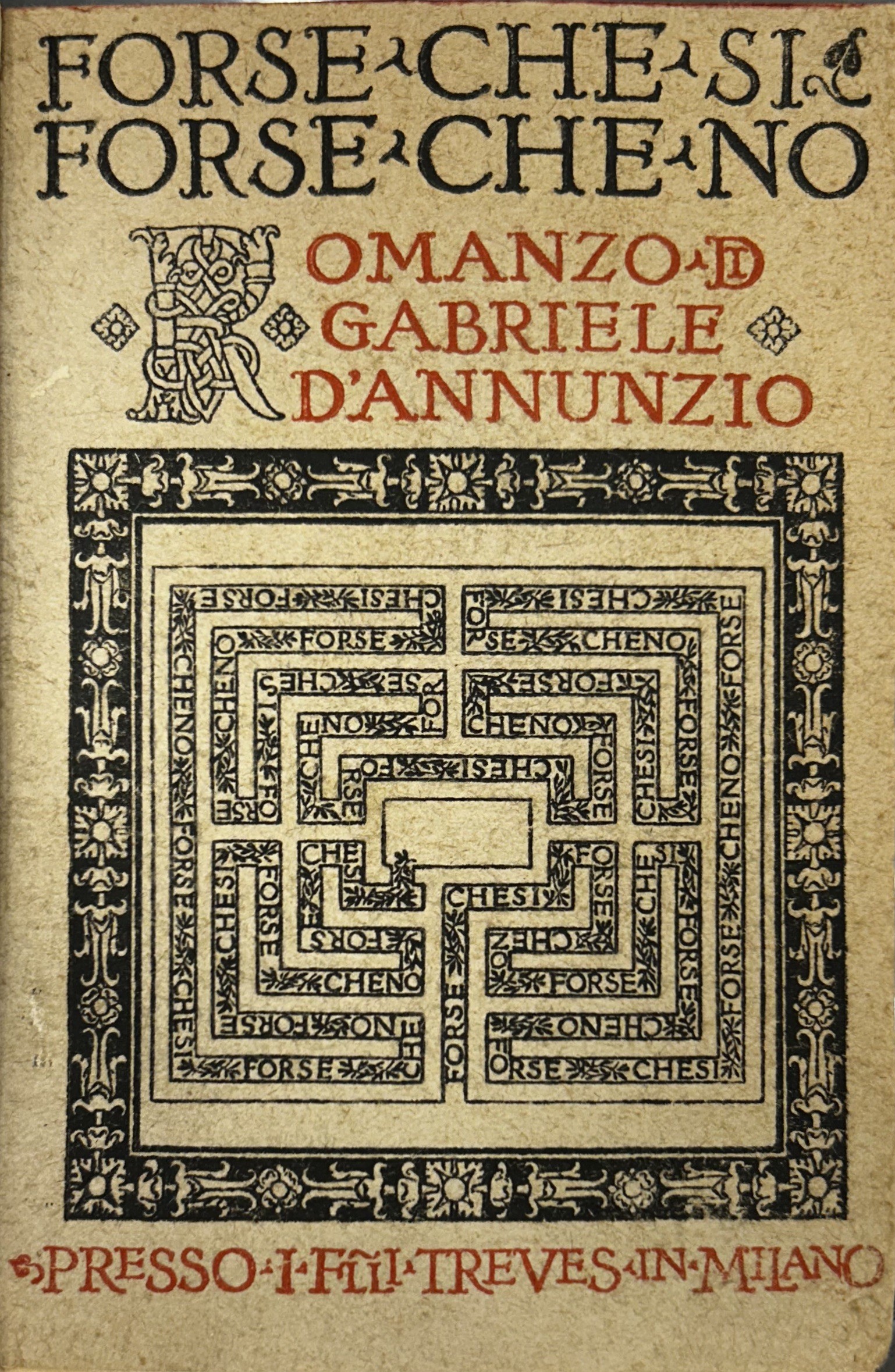 Forse che si forse che no