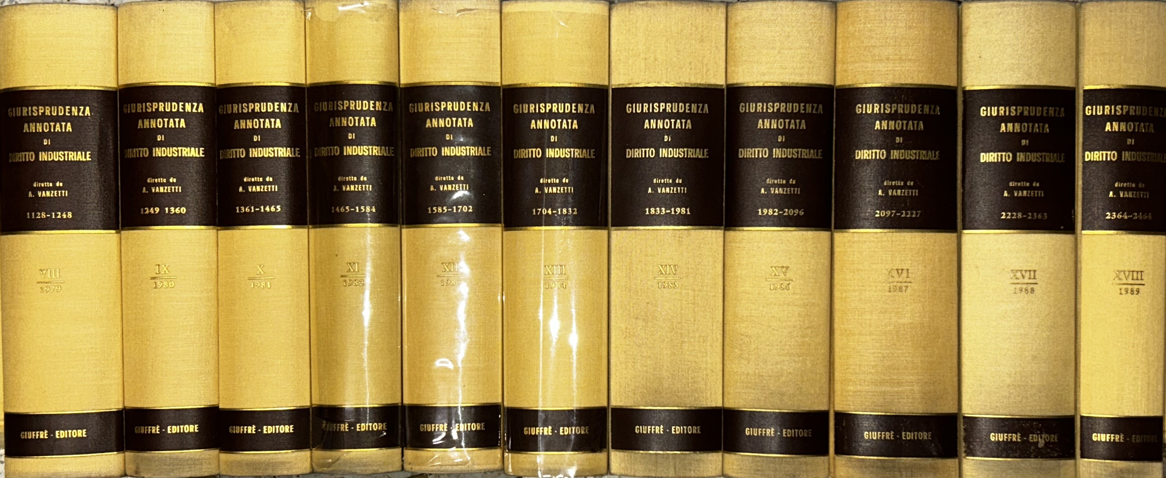 Giurisprudenza annotata di diritto industriale