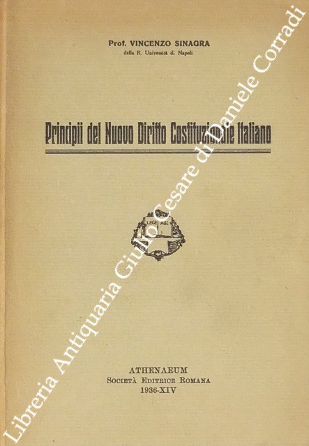 Principii del Nuovo Diritto Costituzionale Italiano