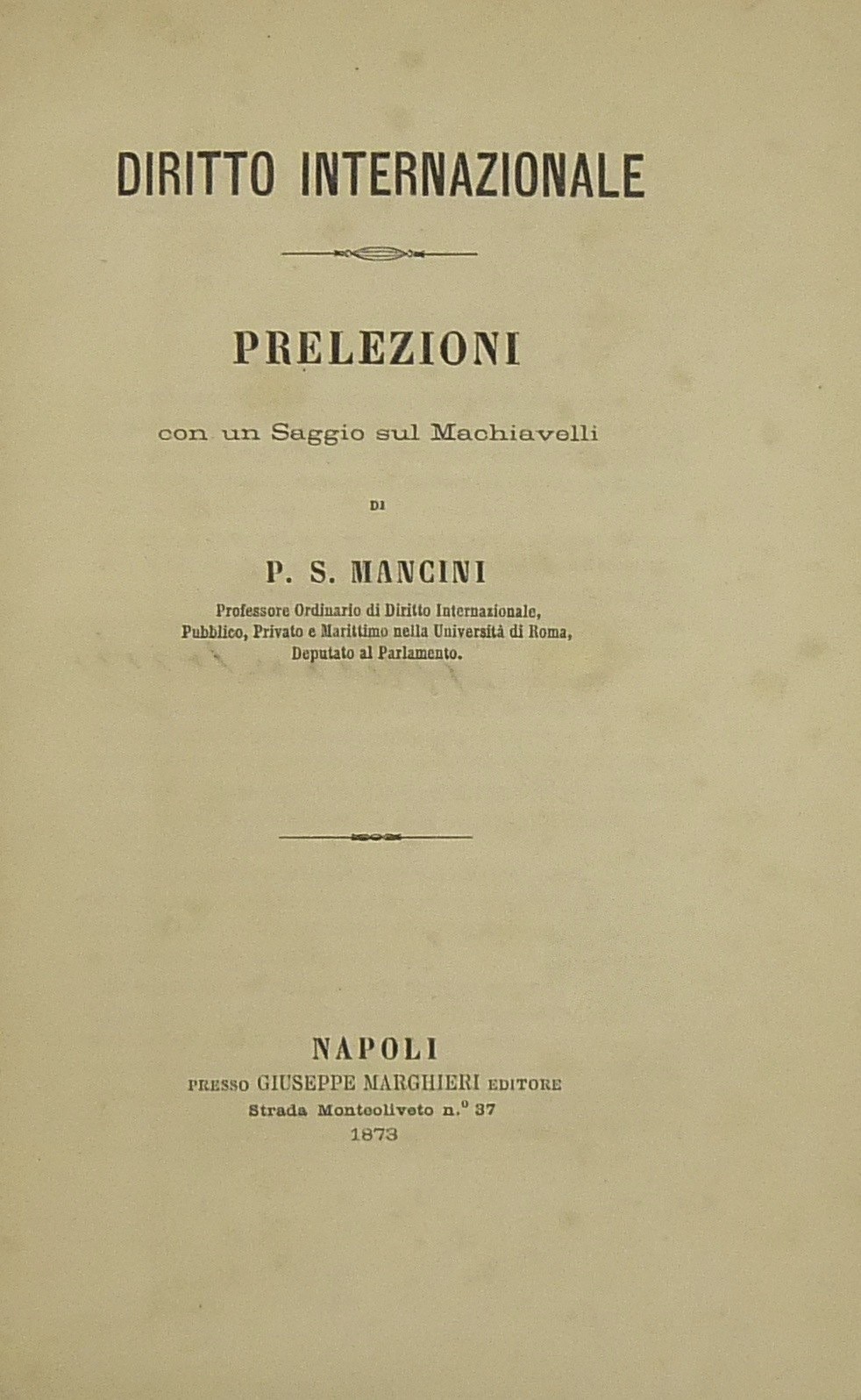 Diritto internazionale