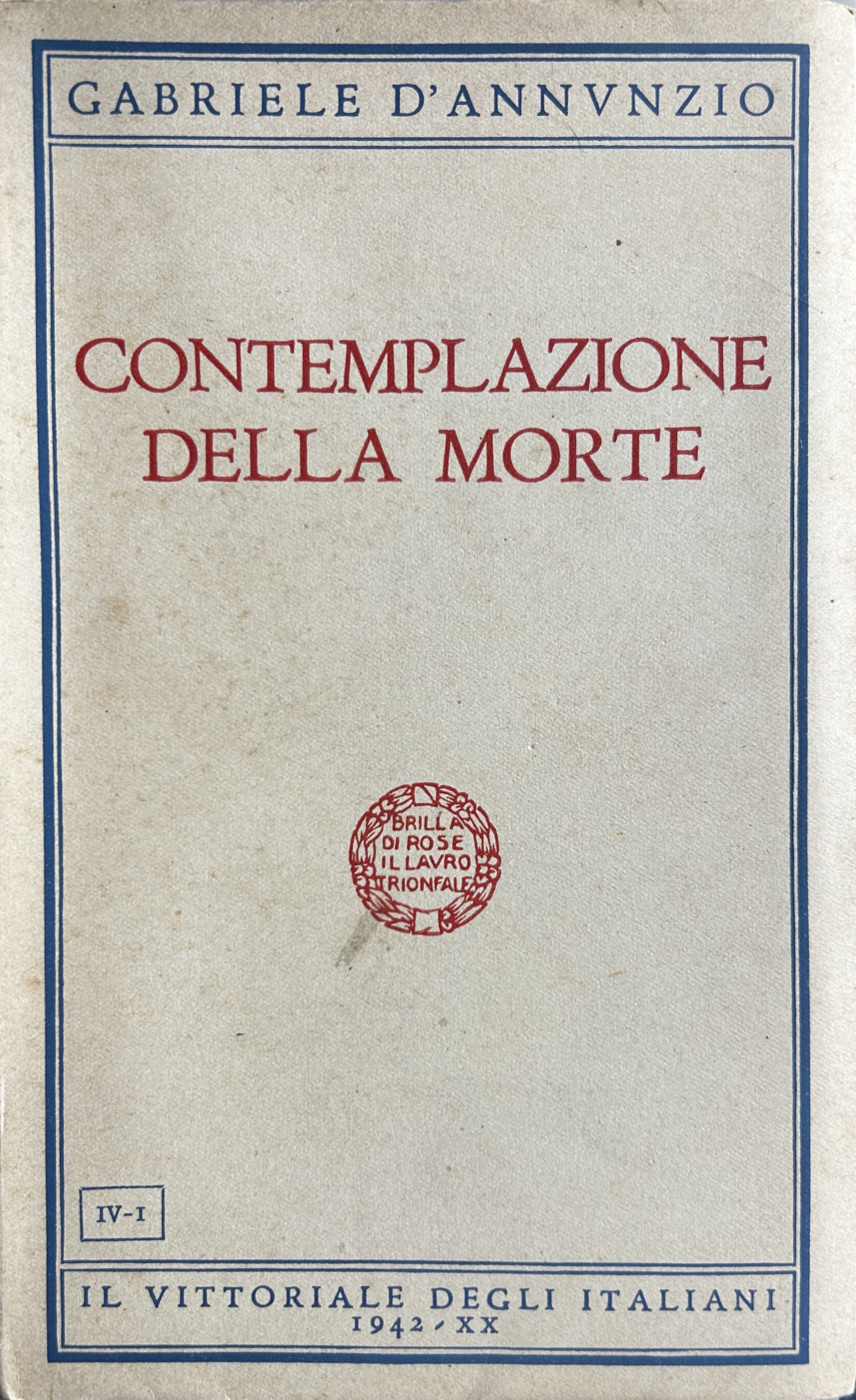 Contemplazione della morte