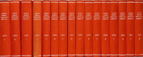 Banca borsa e titoli di credito. Rivista di Dottrina e Giurisprudenza