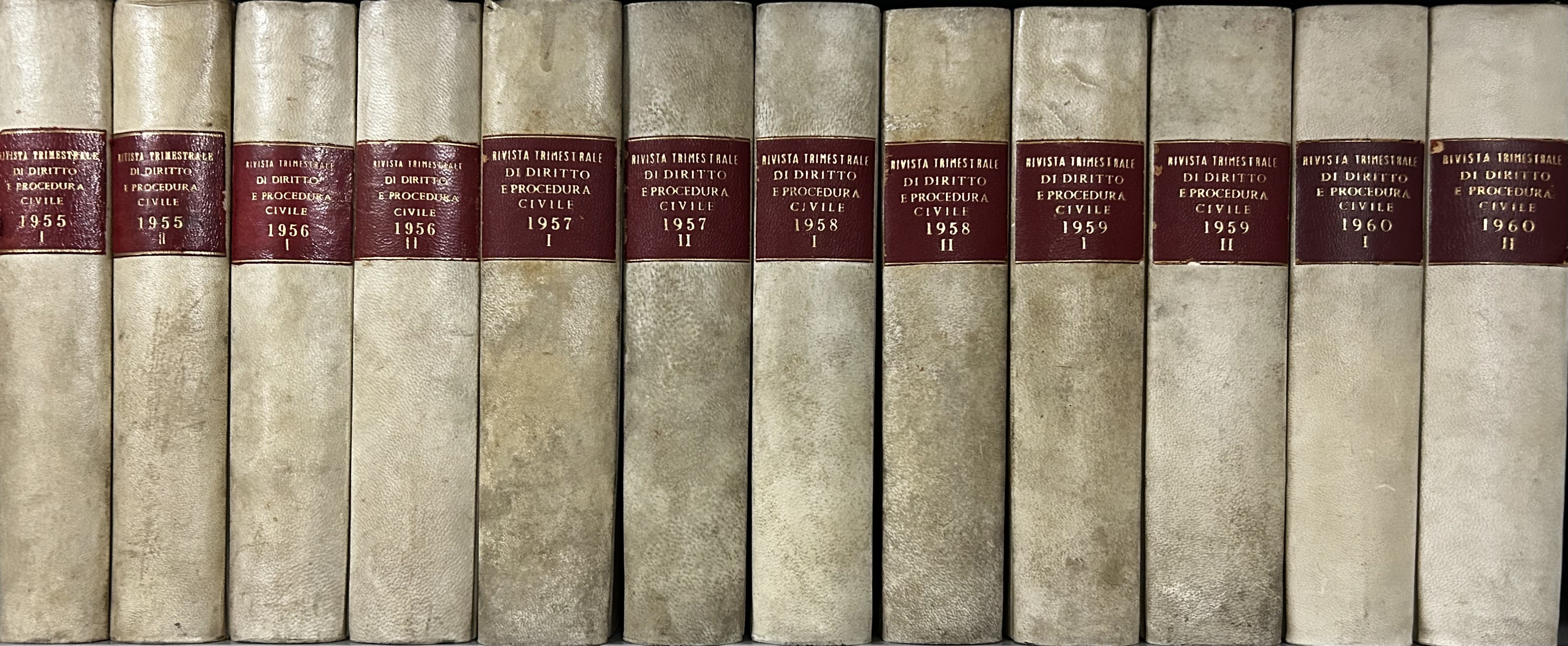 Rivista trimestrale di diritto e procedura civile